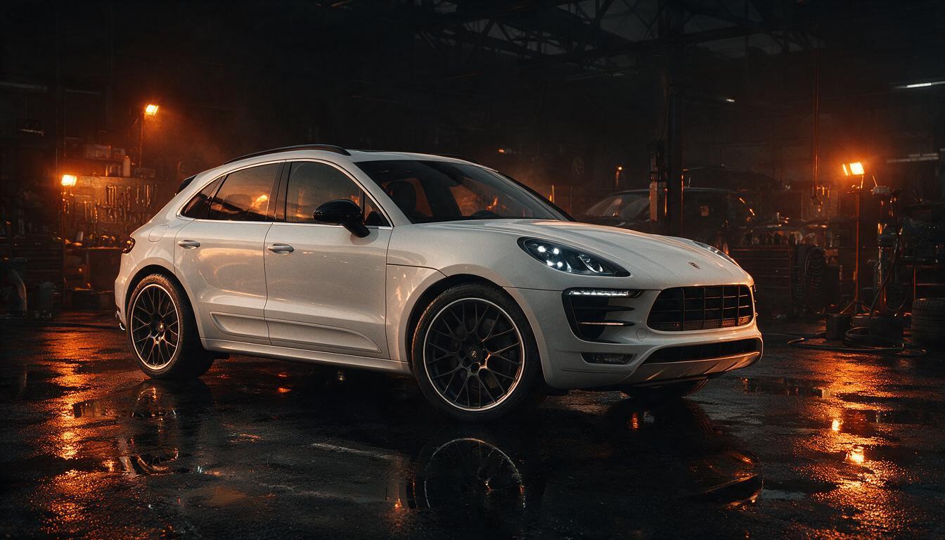 Porsche Macan S 2014-2018 in wit - chiptuning door JPT Performance