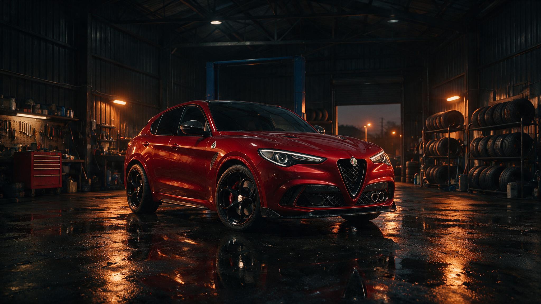 Alfa Romeo Stelvio Quadrifoglio chiptuning